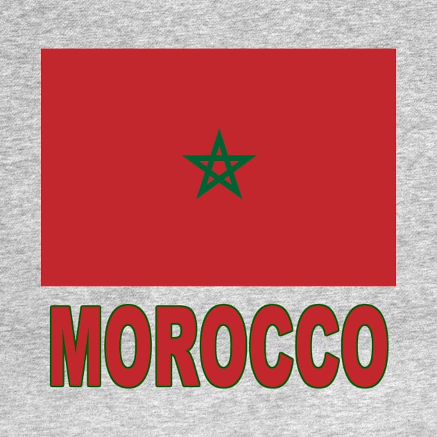 The Pride of Morocco - Moroccan National Flag Design by Naves